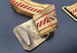 antika osmanlı türk askeri kemeri