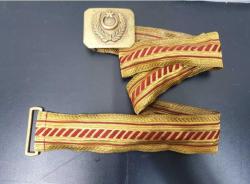 antika osmanlı türk askeri kemeri