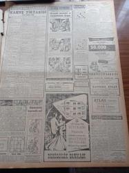 Cumhuriyet Gazetesi - 24 Şubat 1957 - Atina Şimdi Ne Yapacak - Selim Sarper İle İngiltere Başdelegesi Birleşmiş Milletlerde Kulis Konuşmasında - Meclis Dün Bütçenin Tümünü Kabul Etti - İlk Kadın Belediye Zabıta Amiri Muazzam Sepetçioğlu Adalarda Çok İyi Çalışıyor - Tokat Milletvekili Hasan Kangal - Kahirenin İsrail Şartlarına Karşı Mukavemeti Gevşedi - NATO'ya Girişimizin Yıldönümü - Hasan Ali Yücel Köşe Yazısı - İdam Sehpasında Can Veren Devletliler Yazı Dizisi - Despot Yazan Reşat Enis Yazı Dizisi - Burhan Felek - Resimli Romanımız Mormon Mezhebi Ve Kurucusunun Dramı - Bulmaca - Mübarek Miraç Gecesi - Macaristan Faciasının İçyüzü - Spor Ve Sergi Sarayında Dünya Şampiyonlarından Adil Atan'ın Gecesi - Ateş Böcekleri - Dansöz Ayşe Nana -  Basri Dirimlili - Can Bartu - Lefter Küçükandonyadis - Türkiye İtalya Ordu Maçı Bugün Oynanıyor - İtalyan Liginin Gol Kralı Pivatelli - Fenerbahçe Ankara'da 4 3 Galip - Fay Temizleme Tozu - Oralit Kartonları