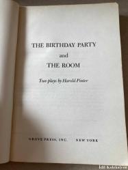 THE BİRTHDAY PARTY & THE ROOM - 2 PLAYS BY HAROLD PİNTER - GROVE PRESS - İNGİLİZCE KİTAP (DOĞUM GÜNÜ PARTİSİ VE ODA - HAROLD PİNTER'DAN 2 OYUN)