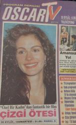 MİLLİYET OSCAR TV MAGAZİN DERGİSİ-30 EYLÜL-6 EKİM -1995-YIL:3-SAYI:158-GAMZE SAYI-RÖPORTAJ-APOLLO 13-YASEMİN BOZKURT-32.GÜN-MEHMET ALİ BİRAND-KADİR İNANIR-SOPHİE LOREN-JEAN PAUL BELMANDO-İKİ KADIN-SERDAR GÜREŞ-ADADA SON GECE-MELTEM DOĞANAY-YAÖAM TARCAN-KÜÇÜK ADAM-JODİE FOSTER-DİANNE WİEST-TOM HANKS-KEVİN BAKON-JİM LOVELL-BİLL PAXTON-ANTONİO BANDERASJENNİFER JASON LEİGH-GARY SİNİSE-VANİLYALI  KREMA-MAKARNA YURTASI-İRMİK SUFLESİ
