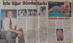 MİLLİYET OSCAR TV MAGAZİN DERGİSİ-21 EKİM-27 EKİM-1995-YIL:4 SAYI:159-GÖZDE TAN-RÖPORTAJ-SERHAT HACIPAŞALIOĞLU-CANDAN ERÇETİN-NURİ IRMAK-YASEMİNCE-CEM ÖZER-LAF LAFI AÇIYOR-MÜGE MERTCAN-OZAN ORHON-ALİ POYRAZOĞLU-UĞUR DÜNDAR-HALUK ŞAHİN-BEHZAT UYGURSÜHEYL UYGUR-ŞAHANE CUMARTESİ-TUTKU-HÜLYA AVŞAR-SARI MERCEDES-İLYAS SALMAN-SAADET GÜRSEM-VALERİE LE MOİNE-KATICILAR-KADİR İNANIR-HALİL ERGÜN-AYŞEGÜL ALDİNÇ-BÜLENT BİLGİÇ-DON JUAN DEMARCO-JANE SEYMOUR-BRUCE WİLLS-ÜZÜMLÜ KEK-TARTOLET-ISPANAKLI BÖREK-ŞİRİNLER-TEK BAŞINA-FULDEN URAS-HAKAN URAL-EFGAN EFEKAN-NAZAN AYAZ