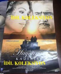 HAYATIMIN KADINISIN, 2006, FİLM AFİŞİ / POSTERİ - BÜYÜK BOY - ORİJİNAL - 97 X 68 cm EBADINDA - Original Turkish Big Size Movie Poster - Uğur Yücel, Türkan Şoray, Yıldırım Memişoğlu, Ezgi Mola, Kadir Kandemir, Settar Tanrıöğen, Binnur Kaya, Uğur Yücel, Selim Erdoğan, Savaş Akova, Kadim Yaşar, Şinasi Yurtsever, ÖZEN FİLM