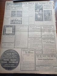 Cumhuriyet Gazetesi - 2 Ocak 1957 - Suriye Kabinesinde Tam 5 Solcu Var - 45 İlde İşçi İçin Sigorta - Türkiye'den Geçecek Petrol Boruları - Amerika'da Demokrat Parti Ortadoğu Planına Muhalif - Yunan Kralı Paul Türk Yunan Dostluğu Bozulmasın Diye Dua Ediyormuş - 6-7 Eylül Hadisesi Sanıklarından 8 Kişi İzmir'de Beraat Etti - Celal Bayar Yılbaşını Ordu Mensubları Arasında Geçirdi - Rus Komünist Partisi Şefi Nikita Hrutçef Biz Stalinciyiz Dedi - Kıbrıs Türk Heyeti Dün Ankara'dan Geldi - Aşktan Da Üstün Yazan Elizabeth Gaskell Yazı Dizisi - Mussolini'nin Kazandığı Deniz Muharebesi - Resimli Romanımız Zırhlı Haydut - Yunus Nadi Mükâfatı Şiir Müsabakası - Lüks Sinemasında Dehşet Meydanı Filmi - Fenerbahçe Ankara'ya Gidiyor - Spartak Tekmeli Bir Oyunla Fenerbahçe'yi 1 0 Yendi - Spartak Galatasaray Beşiktaş Muhtelitile Karşılaşıyor