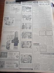 Cumhuriyet Gazetesi - 3 Ocak 1957 - Eisenhower Kongreyi Acele İçtimai Çağırdı - Suriye'de Ordu İkiye Ayrıldı - Başbakan Adnan Menderes Kıbrıslı Liderlerle Görüştü - Selim Sarper'in Beyanatı - Mimar Bonatz Vefat Etti - Doktor Fazıl Küçük - Bulgar Casusu Nenov Dün Türkiye'den Ayrıldı - Cumhurbaşkanı Celal Bayar Petrol Sahasında Tetkikler Yaptı - Aşktan Da Üstün Yazan Elizabeth Gaskell Yazı Dizisi - R. Oğuz Türkkan - Burhan Felek - Resimli Romanımız Zırhlı Haydut - Dünyayı Dolaşalım Monako - Bulmaca - İstanbul Belediyesi Şehir Tiyatrosu - Maksim Tiyatrosu - Galatasaray Beşiktaş Karması Spartak'ı 2 0 Yendi - Fenerbahçe Futbol Takımı Dün Trenle Ankara'ya Hareket Etti - Milli Atlet Osman Coşgül Boston Maratonuna İştirak Ediyor - Beykoz Futbol Takımı İtalya'ya Davet Edildi - Komili Çamaşır Toz Sabunu - Opon Ağrı Kesici - Şark Gazinosu