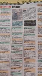 MİLLİYET OSCAR TV MAGAZİN DERGİSİ-13 NİSAN-19 NİSAN-1996-YIL:4-SAYI:184-DERYA ARBAŞ RÖPORTAJ-OLACAK O KADAR-LEVENT KIRCA-MUSTAFA YOLAŞAN-ERCAN BAŞBUĞ-YAFUN DİNÇER-HALDUN DORMEN-CEYDA DÜVENVİ-MELİH GÜMÜŞBIÇAK-TÜRKAN ŞORAY-OYA İNCİ-BİR DEMET TİYATRO-YILMAZ ERDOĞAN-AHMET ÖZGÜN-KİM BASİGNER-FREEJACK-ANTONHY HOPKİNS-EMİLLİO ESTEVEZ-ZOR ÖLÜM-STEVEN SEGAL-HANIM-YILDIZ KENTER-EŞREF KOLÇAK-FATOŞ SEZER-FARUK DİLAVER-PEYNİRLİ  TURTA-SEBZELİ BÖREK-LİMONLU KEK-AY HAREKATI-ROGER MOORE-YASADIŞI SEVGİL-ROB LOWE-1942 CENNETİN KEŞFİ-GERARD DEPARDİEU-NECATİ BİLGİÇ-AHMET KAYA-SEREN SERENGİL-ADNAN ŞENSES-GÜNER ÜMİT