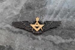 IRAN IIAF SHAH MILITARY AIR FORCES NAVIGATORS WING PACK - İRAN MUHAMMED RIZA ŞAH PEHLEVİ HAVA KUVVETLERİ ASKERİ BRÖVESİ - ROZET - MADALYA  B9922