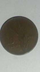 TÜRKİYE 1966 10 KURUŞ