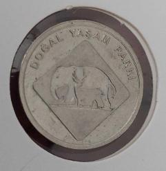 İZMİR BÜYÜKŞEHİR BELEDİYESİ DOĞAL YAŞAM PARKI JETONU ORİJİNAL ÇİLALTI 2J1ZZ2 ÇOK NADİRDİR