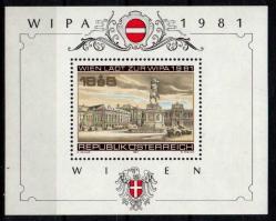 +++ AVUSTURYA MİMARİ   WIPA 1981   BLOK    - DAMGASIZ