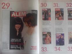 Alem Magazin Dergisi - 20 Haziran 2007 - Ünlü Annelerden Çocuklara Destek İçin Özel Pozlar - Derin Mermerci - İtalya Prensi Emanuele Filiberto de Savoie - Dice KAyek - Alem'den New York'ta Unutulmaz Parti - Ahu Tuğbay - Meltem Cumbul - Cengiz Abazoğlu - Mehmet Öz - Yıldızlar Sadeliği Seçti - Shakira - Celine Dion - Joaquin Cortes - Alem White Diamond Party - Leyla Alaton Günyeli - Rıfat Elhadef - Marina Elhadef - Clara Amram - Yasemin Kozanoğlu - Ömer Dinçkök - Aslı Üstünkaya - Franklin Adler - Yasemin Kamhi - Ahu Tuğbay - Viscount David Linley - Kahraman Sadıkoğlu - Ender Mermerci - Dice Kayek - Hüseyin Çağlayan - Ahmet Ertegün - Vedat Alaton - Nilüfer Zapcı - Okan Bayülgen - İpek Tuzcuoğlu - Kıvanç Tatlıtuğ fotoğraf ve haberi - Tam Takım Dergi