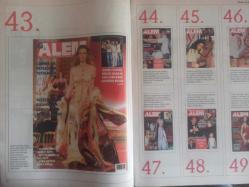 Alem Magazin Dergisi - 20 Haziran 2007 - Ünlü Annelerden Çocuklara Destek İçin Özel Pozlar - Derin Mermerci - İtalya Prensi Emanuele Filiberto de Savoie - Dice KAyek - Alem'den New York'ta Unutulmaz Parti - Ahu Tuğbay - Meltem Cumbul - Cengiz Abazoğlu - Mehmet Öz - Yıldızlar Sadeliği Seçti - Shakira - Celine Dion - Joaquin Cortes - Alem White Diamond Party - Leyla Alaton Günyeli - Rıfat Elhadef - Marina Elhadef - Clara Amram - Yasemin Kozanoğlu - Ömer Dinçkök - Aslı Üstünkaya - Franklin Adler - Yasemin Kamhi - Ahu Tuğbay - Viscount David Linley - Kahraman Sadıkoğlu - Ender Mermerci - Dice Kayek - Hüseyin Çağlayan - Ahmet Ertegün - Vedat Alaton - Nilüfer Zapcı - Okan Bayülgen - İpek Tuzcuoğlu - Kıvanç Tatlıtuğ fotoğraf ve haberi - Tam Takım Dergi