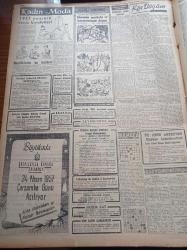 Cumhuriyet Gazetesi - 19 Nisan 1957 - Kastamonu Ormanlarını Kül Eden Yangınlardan İlk Resimler - Başvekil Adnan Menderes'in Atina'da Yapılan Karşılama Hakkında Demeci - Katil Papaz Makarios - Kıbrıs Türklerinin Lideri Fazıl Küçük'e Göre Tek Mesul İngiltere'dir - Kastamonu Ormanlarında 40 Yerde Birden Çıkan Yangının Hazin Bilançosu - Akis Dergisi Aleyhine Açılan 3  Davaya Dün Bakıldı - Halid Ziya Uşaklıgil Hakkında Rusça Bir Eser Yayınlandı - 50 Yıl Evvelki Kuleliden Hatıralar Yazı Dizisi - Kırkıncı Oda Yazan Peride Celal Yazı Dizisi -  Hasan Amca - Hasan Ali Ediz - Ömer Sami Coşar - Burhan Felek - Süveyşten İlk Türk Gemisi Dün Geçti - Türk Amerikan Hukukçuların Kongresi Bitti - Mormon Mezhebi Ve Kurucusunun Dramı Yazı Dizisi - Radyo Bugünkü Program-  Krem Pertev - Genç Milli Takımımız İtalya İle Berabere Kaldı - Dünya Atış Şampiyonası İçin Said Salahaddin Cihanoğlu Londra'ya Davet Olundu - Beşiktaş Kulübü Meşaroş'un Mukavelesi Yenilemiyor