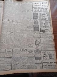 Cumhuriyet Gazetesi - 19 Nisan 1957 - Kastamonu Ormanlarını Kül Eden Yangınlardan İlk Resimler - Başvekil Adnan Menderes'in Atina'da Yapılan Karşılama Hakkında Demeci - Katil Papaz Makarios - Kıbrıs Türklerinin Lideri Fazıl Küçük'e Göre Tek Mesul İngiltere'dir - Kastamonu Ormanlarında 40 Yerde Birden Çıkan Yangının Hazin Bilançosu - Akis Dergisi Aleyhine Açılan 3  Davaya Dün Bakıldı - Halid Ziya Uşaklıgil Hakkında Rusça Bir Eser Yayınlandı - 50 Yıl Evvelki Kuleliden Hatıralar Yazı Dizisi - Kırkıncı Oda Yazan Peride Celal Yazı Dizisi -  Hasan Amca - Hasan Ali Ediz - Ömer Sami Coşar - Burhan Felek - Süveyşten İlk Türk Gemisi Dün Geçti - Türk Amerikan Hukukçuların Kongresi Bitti - Mormon Mezhebi Ve Kurucusunun Dramı Yazı Dizisi - Radyo Bugünkü Program-  Krem Pertev - Genç Milli Takımımız İtalya İle Berabere Kaldı - Dünya Atış Şampiyonası İçin Said Salahaddin Cihanoğlu Londra'ya Davet Olundu - Beşiktaş Kulübü Meşaroş'un Mukavelesi Yenilemiyor