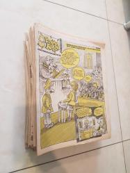 PİŞMİŞ KELLE Mizah Dergisi (1990-1993 arası çıkmış 114 adet, ilk 22 sayı tam)