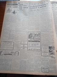 Cumhuriyet Gazetesi - 23 Nisan 1957 - Dünkü Askeri Tatbikat Ve Büyük Geçid Resmi -Amerikan Elçisi Mr. Flechter Warren Dün Gece Geldi - Yunanistanda Bizansvari Entrikalar - Kasım Gülek Bugünkü Şartlarla Seçim Yapılamaz Dedi - 23 Nisan Bayramı - Milli Hakimiyet Ve Çocuk Bayramı Törenle Kutlanıyor - İsraile Elçimizi Göndermeyeceğiz - Suriye'ye Giden Sovyet Uçakları - 1. Ağır Ceza Reisi Nefi Demircioğlu Emekliye Ayrıldı - Dünya Ordulararası Basketbol Şampiyonası Dün Gece Başladı - 50 Yıl Evvelki Kuleliden Hatıralar Yazı Dizisi -  Sıddık Sami Onar - Burhan Felek - Türkiye Vakıflar Bankası - Resimli Romanımız Mormon Mezhebi Ve Kurucusunun Dramı - Kula Mensucat Fabrikası - Spor Ve Sergi Sarayı Olarak Yaptırılan Bina - Devrin Maruf Penaltıcıları Topuz Hikmet Refik Osman Ve Bekir - Uhu Herşeyin Mürekkebi