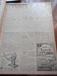 Cumhuriyet Gazetesi - 23 Nisan 1957 - Dünkü Askeri Tatbikat Ve Büyük Geçid Resmi -Amerikan Elçisi Mr. Flechter Warren Dün Gece Geldi - Yunanistanda Bizansvari Entrikalar - Kasım Gülek Bugünkü Şartlarla Seçim Yapılamaz Dedi - 23 Nisan Bayramı - Milli Hakimiyet Ve Çocuk Bayramı Törenle Kutlanıyor - İsraile Elçimizi Göndermeyeceğiz - Suriye'ye Giden Sovyet Uçakları - 1. Ağır Ceza Reisi Nefi Demircioğlu Emekliye Ayrıldı - Dünya Ordulararası Basketbol Şampiyonası Dün Gece Başladı - 50 Yıl Evvelki Kuleliden Hatıralar Yazı Dizisi -  Sıddık Sami Onar - Burhan Felek - Türkiye Vakıflar Bankası - Resimli Romanımız Mormon Mezhebi Ve Kurucusunun Dramı - Kula Mensucat Fabrikası - Spor Ve Sergi Sarayı Olarak Yaptırılan Bina - Devrin Maruf Penaltıcıları Topuz Hikmet Refik Osman Ve Bekir - Uhu Herşeyin Mürekkebi