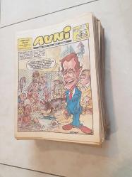 AVNİ Mizah Dergisi (1989-1992 arası çıkmış 102 sayı, ilk 12 sayı tam)