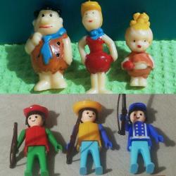 Pilsan mekanik mini lego tarzı figür oyuncak kovboy süvari asker. Taş devri fred wilma çakıl koleksiyon dekor hediye nostalji tasarım süs hobi eğlence vintage aksesuar promosyon reklam Hediyelik dekorluk retro minyatür diorama ölçekli çizgi film roman Animasyon karikatür