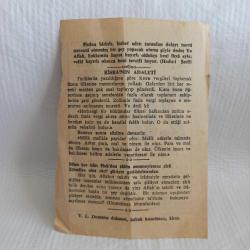 20 Haziran 1968 Perşembe Takvim Yaprağı