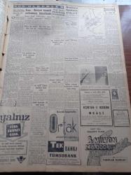 Cumhuriyet Gazetesi - 28 Nisan 1957 - Hürriyet Partisi Kıbrıs Mevzuunda Umumi Müzakere İstedi - Kıbrıs Türk Liderleri Fazıl Küçük Ve Faiz Kaymak - Kıbrıs'a Dair İhtilaf NATO'da Görüşülecek - Rus Kemancısı David Oistrach'ın Basın Toplantısı - Türkiye Kore Dostluk Gecesi - Profesör Högg Köprü Projesini Değiştirdi - Celal Bayar ve Adnan Menderes Zelzele Bölgesinde - Kibrit İthali Kibrit Sanayiini Baltalıyacak - Ankara İşçi Sendikaları İtiraz Etti - Hasan Ali Yücel Köşe Yazısı - Teknik Üniversite Veda Balosu - Kırkıncı Oda Yazan Peride Celal - İran Sovyet Transit Anlaşması İmzalandı - Remzi Kitabevi - Dünya Sağlık Teşkilatı Kongresine Gidiyoruz - Burhan Felek - Mormon Mezhebi Ve Kurucusunun Dramı - Doğan Nadi - Yunus Nadi Mükâfatı Şiir Müsabakası - Fazıl Kurtiş Öldü - Refik Osman Top'un Cenazesi Dün Törenle Kaldırıldı - Beşiktaş'ın Bugün Adalete Galip Gelmesi Lazım - Galatasaray'da Azaya Maç Bileti Yok