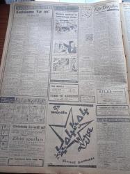 Cumhuriyet Gazetesi - 28 Nisan 1957 - Hürriyet Partisi Kıbrıs Mevzuunda Umumi Müzakere İstedi - Kıbrıs Türk Liderleri Fazıl Küçük Ve Faiz Kaymak - Kıbrıs'a Dair İhtilaf NATO'da Görüşülecek - Rus Kemancısı David Oistrach'ın Basın Toplantısı - Türkiye Kore Dostluk Gecesi - Profesör Högg Köprü Projesini Değiştirdi - Celal Bayar ve Adnan Menderes Zelzele Bölgesinde - Kibrit İthali Kibrit Sanayiini Baltalıyacak - Ankara İşçi Sendikaları İtiraz Etti - Hasan Ali Yücel Köşe Yazısı - Teknik Üniversite Veda Balosu - Kırkıncı Oda Yazan Peride Celal - İran Sovyet Transit Anlaşması İmzalandı - Remzi Kitabevi - Dünya Sağlık Teşkilatı Kongresine Gidiyoruz - Burhan Felek - Mormon Mezhebi Ve Kurucusunun Dramı - Doğan Nadi - Yunus Nadi Mükâfatı Şiir Müsabakası - Fazıl Kurtiş Öldü - Refik Osman Top'un Cenazesi Dün Törenle Kaldırıldı - Beşiktaş'ın Bugün Adalete Galip Gelmesi Lazım - Galatasaray'da Azaya Maç Bileti Yok