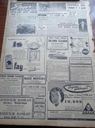 Cumhuriyet Gazetesi - 28 Nisan 1957 - Hürriyet Partisi Kıbrıs Mevzuunda Umumi Müzakere İstedi - Kıbrıs Türk Liderleri Fazıl Küçük Ve Faiz Kaymak - Kıbrıs'a Dair İhtilaf NATO'da Görüşülecek - Rus Kemancısı David Oistrach'ın Basın Toplantısı - Türkiye Kore Dostluk Gecesi - Profesör Högg Köprü Projesini Değiştirdi - Celal Bayar ve Adnan Menderes Zelzele Bölgesinde - Kibrit İthali Kibrit Sanayiini Baltalıyacak - Ankara İşçi Sendikaları İtiraz Etti - Hasan Ali Yücel Köşe Yazısı - Teknik Üniversite Veda Balosu - Kırkıncı Oda Yazan Peride Celal - İran Sovyet Transit Anlaşması İmzalandı - Remzi Kitabevi - Dünya Sağlık Teşkilatı Kongresine Gidiyoruz - Burhan Felek - Mormon Mezhebi Ve Kurucusunun Dramı - Doğan Nadi - Yunus Nadi Mükâfatı Şiir Müsabakası - Fazıl Kurtiş Öldü - Refik Osman Top'un Cenazesi Dün Törenle Kaldırıldı - Beşiktaş'ın Bugün Adalete Galip Gelmesi Lazım - Galatasaray'da Azaya Maç Bileti Yok