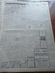 Cumhuriyet Gazetesi - 17 Ekim 1951 - Süveyş Bölgesinde Çarpışmalar Oldu - Demokrat Parti Büyük Kongresi Dün Gürültülü Geçti - Güzellik Kraliçesi Günseli Başar'ın Dünkü Ziyaretleri - İstanbul Atina Arasında Doğru Ekspres - Pakistan Başbakanı Ali Han Bir Yobaz Tarafından Öldürüldü - İskenderiyedeki Türk Yunan Basketbol Maçı - Cumhurbaşkanı Celal Bayar - Kalay Piyasası - Everest Seferi Arun Nehri Kıyılarında - Denizcilik Bahisleri Yazı Dizisi - Abidin Daver - CHP Genel Başkanı İsmet İnönü Hilmi Uran'ı Ziyaret Etti - Burhan Felek - Rum İlahiyat Okuluna Türkçe Mükâfatı Kondu - Alkazar Sineması - Siemens Elektrik Sayaçları Gelmiştir - Kadın Gazeteci Lil'in Maceraları - Milli Güreş Antrenörü Nuri Boytorunu Kuduz Köpek Isırmıştır - Tungsram - Hummel Fabrikası Römorkları- Schlüter Traktör - Morris Kamyonları - Chevrolet Pikap
