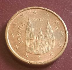İspanya 2017 1 Euro cent