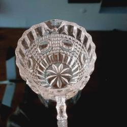 Avrupa Kristal Sütlük ve Şekerlik Takımı Vintage