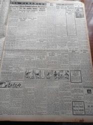 Cumhuriyet Gazetesi - 7 Ekim 1951 - Başbakan Adnan Menderes Dün Batılı Üç Büyük Elçi İle Görüştü - İran Başbakan Doktor Musaddık Bugün Şehrimizden Geçecek - İstanbul'un Kurtuluşu Dün Kutlandı - Kartal Halkevinin Sebep Olduğu Hadise - Şinasinin Heykelini Çalanlar Yakalandı - Kore'de Düşman Hatlarında Dün Yeni Gedikler Açıldı - Akdeniz Olimpiyatlarında Dünkü Müsabakalar - Kulak Doktorları Kongresi - Haftanın Şakaları - Burhan Felek - Yeni Bir Türk Filmi Dudaktan Kalbe - Saç Dökülmesine Karşı Sapiksin - Memleket Hikâyesi Bebek Yazan Yaşar Kemal  Yazı Dizisi - Falih Rıfkı Atay Sohbetler - 30 Yıllık Hasretten Sonra Yurda Gelen Aktör Nişanyan - Yol Vergisinin Kaldırılması - Yeni Ses Opereti - Yüksek Ses Sanatkarı Saime Sinan - Fenerbahçe Suriye Takımı Jones'i 7 0 Yendi - Ankara'da Futbol Mevsimi Açıldı - Abdulah Yüce - Bulmaca - Radyo - Stalin'in Pravdaya Beyanatı - Meşhur Magic Chef Sobaları - Olympia Yazı Makinaları - Gripin - Nora Radyoları - Koç Ticaret - Volvo