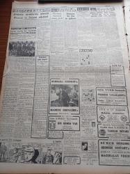 Cumhuriyet Gazetesi - 2 Ekim 1951 - Hava Harb Okulumuz Dün Eskişehir'de Açıldı - Petrol İhtilafına Dair Rus Teklifi - Acı Bir Kayıp Muhiddin Birgeni Kaybettik - Gazeteci Sabri Çakalof Evinde Ölü Bulundu Hadise Esrarla Kaplı - Nadir Nadi - Ankara Güzeli Birsen Demirbaş'ı Evinde Ziyaret - Amerika'nın 1952'de Yapacağı Yardım - Beynelmilel Portreler Amerika'nın Savunma Bakanı Robert Lovett - Tevfik Sadullah - Moris Şövalyenin Gösteri Programı - Türk İtalyan Lunaparkı Adana'ya Naklediliyor - Rüyalar Evi Yazan Peride Celal Yazı Dizisi - Güzellik Müsabakası - Burhan - Yarım Asırlık Bir Teşekkül Süleymaniye Gençlik Kulübü - Uluslararası Güreş Kongresi - Dün Gece Üç Tiyatro Birden Perdelerini Açtılar - Perihan Altındağ Sözeri - İlkokullar Dün Açıldı - BTH Otomatik Çamaşır Yıkama Makinesi - Gripin - Puro Tuvalet Sabunları - Radyolin Diş Macunu