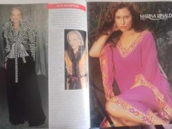 Alem Style Magazin Dergisi - Mayıs 2005 - Elise Crambez - Julia Stegner - İsabeli Fontena - Gemma Ward - Natalia Vadianova - Uma Thurman - Karen Elson - Kate Moss - Mario Testino - Julia Stegner - Karen Elson - Missy Rayder - Natalia Vodianova - Grace Kelly - Jacqueline Kennedy - Audrey Hepburn - Gabrielle Chanel - Brigitte Bardot - Mica Ertegün - Carolina Herrera - Nan Kempner - Jane Fonda - Marlon Brando - Steve McQueen - Elvis Presley - Frank Sinatra - Cary Grant - James Dean - Garry Cooper - Mick Jagger - Pia Mia - Naomi Campbell - Denizin Rengi; Mavi - Oldukça İddialı ve dişi - Bu Yaz Yeşil Çok İn - Yaz Gülü Pembe - Turuncuyla Pozitif Olun - Güneşin ve Taşların Pırıltısı - Marine Style - Elizabeth Taylor - Richard Burton - Natalie Wood - Robert Wagner - Nicole Kidman - Tom Cruise - Gwyneth Paltrow - Brad Pitt - Katherine Hepburn - Spencer Tracey - Winona Ryder - Johnny Depp - Demi Moore - Bruce Willis - Lauren Bacall - Humphrey Bogart fotoğraf ve haberi - Tam Takım Dergi