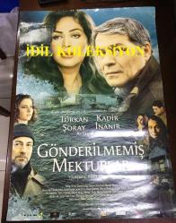 Gönderilmemiş Mektuplar, 2003, FİLM AFİŞİ / POSTERİ - BÜYÜK BOY - ORİJİNAL - 98 X 68 cm EBADINDA - Original Turkish Big Size Movie Poster - Yusuf Kurçenli, Türkan Şoray, Kadir İnanır, Rojda Demirer, Aytaç Arman, Melike Demirağ, Zeliha Sürücü, Engin Günay, Suna Selen, Levent Yüksel, Kutay Köktürk, Oya Aydonat, Tunca Yönder, Necati Bilgiç, Mehmet Akan, Hikmet Karagöz, Salih Kalyon, Ali Salim Yaşar, Niko, Selda Ülkenciler, Özlem Yurtsever, Denes, Szekeres, Nesteren Davutoğlu, ÖZEN FİLM