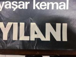 Yılanı Öldürseler, 1981, FİLM AFİŞİ / POSTERİ - BÜYÜK BOY - ORİJİNAL - 100 X 67 cm EBADINDA - Original Turkish Big Size Movie Poster - Türkan Şoray, Arif Keskiner, Işıl Özgentürk, Yaşar Kemal, Talat Bulut, Ahmet Mekin, Aliye Rona, Hüseyin Peyda, Yaman Okay, Erol Demiröz, Erdal Cindoruk, Mahmut Cevher, Pars Sezer, Abdurrahman Keskiner, Umut Film, Emir Sarıer