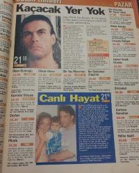 MİLLİYET OSCAR TV MAGAZİN DERGİSİ-23 OCAK-29 OCAK-1999-YIL:7-SAYI:326-BERNA LAÇİN-KAPAK-FOTOĞRAF-RÖPORTAJ-MEHMET ASLANTUĞ-SEZEN AKSU-AYSU KAYACI-MANKEN-EMRE AŞIK-DOSTLAR PASAJI-ŞEMSİ İNKAYA-ÜVEY BABAM-ZERRİN ARBAŞ-KARA MELEK-HÜLYA AVŞAR-ZUHAL OLCAY-KAMURAN USLUER-SALKIM HANIMIN TANELERİ-ADAM GİBİ-İBRAHİM SADRİ-GÜVEN KIRAÇ-HALUK LEVENT-BURCU GÜNEŞ-ACI ŞEKER-RENE LAVAN-CANLI HAYAT-KAAN GİRGİN-CEYDA DÜVENCİ-CEREN ERGİNSOY-BETÜL AŞÇIOĞLU-JEAN CLAUDE VAN DAMME-MİNE-TÜRKAN ŞORAY-CİHAN ÜNAL-HĞMEYRA-KERİM AFŞAR-SELÇUK ULUERGÜVEN-SELDA ÖZER-KEREM ALIŞIK-YOSİ MİZRAHİ-SÜEDA CAN-KARAMAZOV KARDEŞLER-NUR SÜRER-MENDERES SAMANCILAR