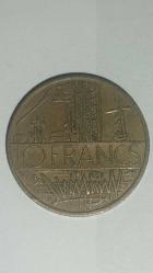 FRANSA  1979   10  FRANC
