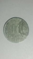 ALMANYA 1918  10 PFENNIG