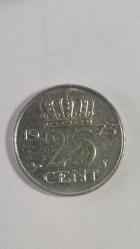 HOLLANDA 1973  25 CENT