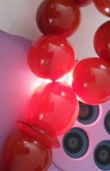 OSMANLI DÖNEMİ OBJEDEN YAPILMA AÇIK KAHVERENGİ DOĞAL ÇİZGİLİ YEDEK DANELİ PÜSKÜLSÜZ MUHTEŞEM SIKMA KEHRİBAR TESPİH AA1B1A1 ÇOK NADİR