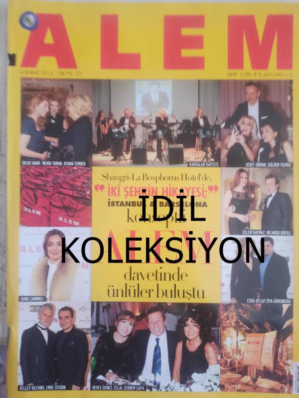 Alem Magazin Dergisi 4 Şubat 2015 Dilek Hanif Merih Turan  