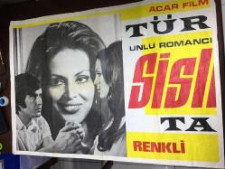 SİSLİ HATIRALAR, 1972, FİLM AFİŞİ / POSTERİ - DEV BOY - ORİJİNAL - 200 X 70 cm EBADINDA - Original Turkish Big Size Movie Poster - Nejat Saydam, Bülent Oran, Murat Köseoğlu, Türkan Şoray, Tarık Akan, Metin Serezli, Yalçın Gülhan, Refet Gülerman, Zeki Sezer, Nezihe Güler, Erdoğan Seren, Nazan Adalı, Sedat Demir, İlhan Hemşeri, Sadettin Erbil, ACAR FİLM