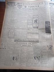 Cumhuriyet Gazetesi - 2 Aralık 1951 - Sovyetler Hükümetimize Yeni Bir Nota Verdiler - 1952 Bütçesi 1 Milyar 698 Milyon Kusur Lira - Güney Kaliforniya'da Hidrojen Bombası Fabrikası -  Churchill'in 77. Doğum Yıldönümü - Amerika İle Telefon Konuşması - Bulgarlar Türkiye'ye Muhacereti Durdurdular - Tekel Mamullerine Dün Zam Yapıldı - Fatih Sultan Mehmet'in Topları Dolmabahçe Stadı Önüne Konuldu - Burhan Felek Haftanın Şakaları - Afrika'dan Geliyorum 11 Yazı Dizisi - Falih Rıfkı Atay Sohbetler - Ducastel Radyoları - 2000 Yılın Sevgilisi Yazan Refik Halid Karay Yazı Dizisi - Mısır'da Kurtuluş Taburları Dağıtılıyor - Savarona İzmir'de - Türk İtalyan Kültür Anlaşması - Arapça Harflerle Gizli Yapılan Öğretim İle Mücadele Edilecek - Ömer Sami Coşar - Anadolu Ajansı - Galatasaray Dün İsveç Takımıyla 3 3 Berabere Kaldı - Günün Spor Hareketleri - Şeref Stadı - Sümer Sineması - Sulfaderme Yara Merhemi - Turkuaz Aile Saz Salonu - Salahaddin Pınar - Sabite Tur Gülerman - Altın Seri Philips Radyoları