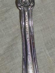 17083-FIRST GRADE STANLESS STEL DAMGALI BÜYÜK EBAT DA ÇATAL VE KAŞIK