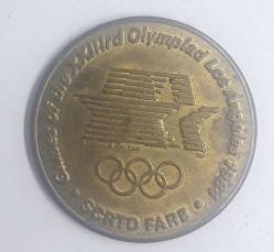 Los angeles Olimpiyat Oyunları 1984 Madalyon
