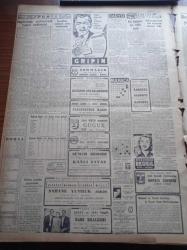 Cumhuriyet Gazetesi - 11 Aralık 1951 - İşletmeler Bakanı Hakkı Gedik Dün Vazifesinden İstifa Etti - İkinci Rus Notasına Niçin Cevap Vermedik - Beyaz Sarayda Dün Yapılan Toplantı - Yeni Araba Vapurumuz Kızkulesi - Belediyecilik Derneği Kongresi Açıldı - Atina Büyükelçimiz Ruşen Eşref'in Sıhhi Durumu- Afrika'dan Geliyorum 21 Yazı Dizisi - İnsan Hakları Ve Yıldönümleri - Rasim Adasal - 2000 Yılın Sevgilisi Yazan Refik Halid Karay - 1951 Nobel Mükafatları - Paris'te 6000 Arab Tevkif Edildi - Burhan Felek - Üçüncü Kore Kafilesi İle Yurda Dönen Kahramanlar - İngiltere'de Profesyonel Futbol Endüstrisi - Borsa - Köy Düğünleri İçin Tedbir Alındı - Yeni Ses Opereti Guguk 50. Temsil - Pan American - Hoover Elektrik Süpürgesi - Güldner Motorlu Tulumbalar - Chevrolet Pikap - Çapamarka - Volvo T31 Traktör