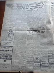 Cumhuriyet Gazetesi - 14 Aralık 1951 -  Bütçe Komisyonu Reisi Enver Adakan - Spor Ve Sergi Sarayından Belediyenin Bas Belası Diye Bahsedildi -Kış Bütün Yurtta Şiddetini Arttırıyor - Suriye'nin Ankara Elçisi Emir Adil Arslan'ın Beyanatı - İngiltere'nin Kahire İle Münasebatı Had Safhada - Eyüp'teki Halk Evi Soyuldu - Dün Mecidiyeköyü Karkuyusu Mevkiinde 12 Gecekondu Yıktırıldı - Denizli Çarşısı Yandı - Haldun Sel - Ömer Rıza Doğrul - Ses Sanatkarı Sabite Tur Gülerman Da İftira Davası Açıyor - Kasım Gülek Radyoya Konuştu - Libya'nın İstiklali Yarın İlan Ediliyor - Kore'den Sıhhi Kurul Kararıyla Yurda Dönen Subay Ve Erler- Orgeneral Mustafa Muğlalının Cenazesi Dün Törenle Kaldırıldı - 2000 Yılın Sevgilisi Yazan Refik Halid Karay Yazı Dizisi - Ulus Gazetesi İçişleri Bakanı Halil Özyürek Davasında Mahkum Oldu - Schuman Planı - İngiltere'de Profesyonel Futbol Endüstrisi 4 - Basketbol Şampiyonası Başlıyor - Galatasaray İstanbulspor Maçı - Dermojen - Puro Tuvalet Sabunları