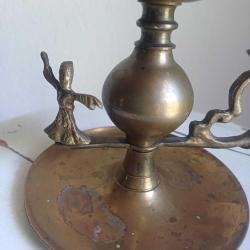 Pirinç Şamdan ,Ķulplu Mumluk Mevlana Fıgürlü