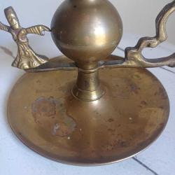 Pirinç Şamdan ,Ķulplu Mumluk Mevlana Fıgürlü