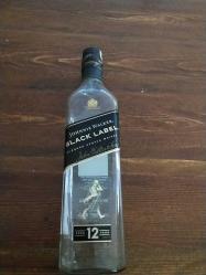 JOHNNIE WALKER BLACK LABEL.  1  lt (BOŞ ŞİŞE)